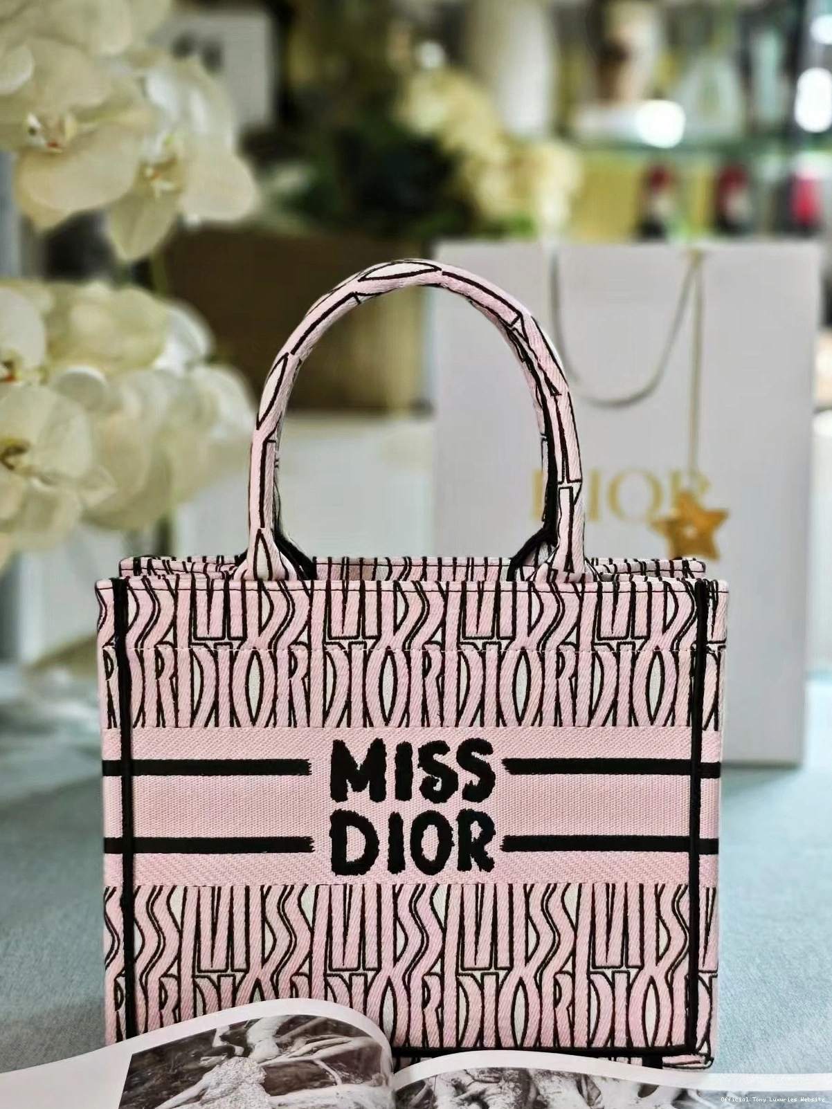Tony Luxuries TOTE-26CM SMALL diro BOOK 0815